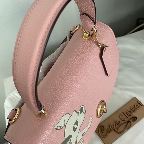 Disney x Coach Tilly Top Handle Satchel in Signature Canvas with Dalmati… - Picture 6 of 8